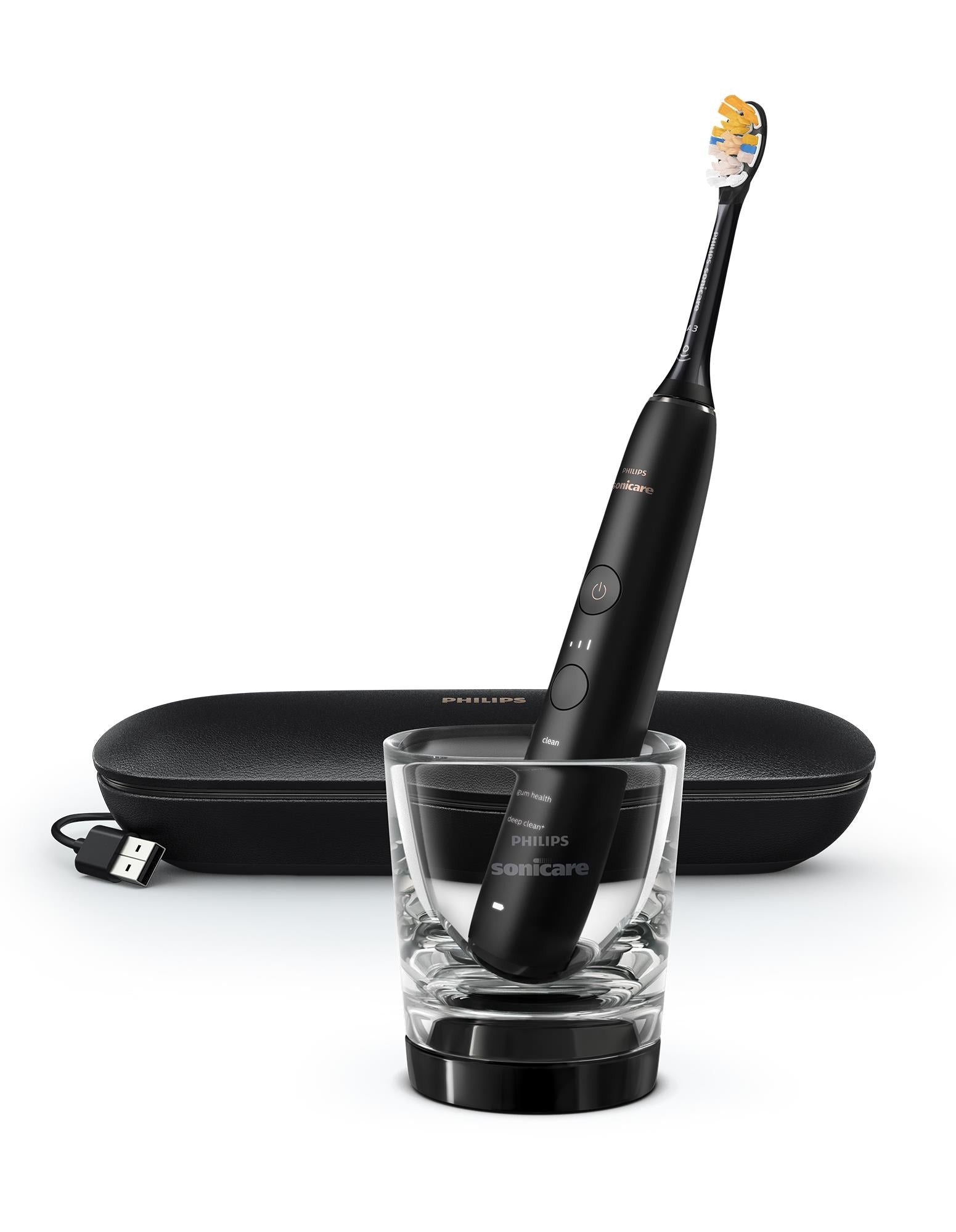 Philips Sonicare DiamondClean 9000 Electric Toothbrush with App (Black)