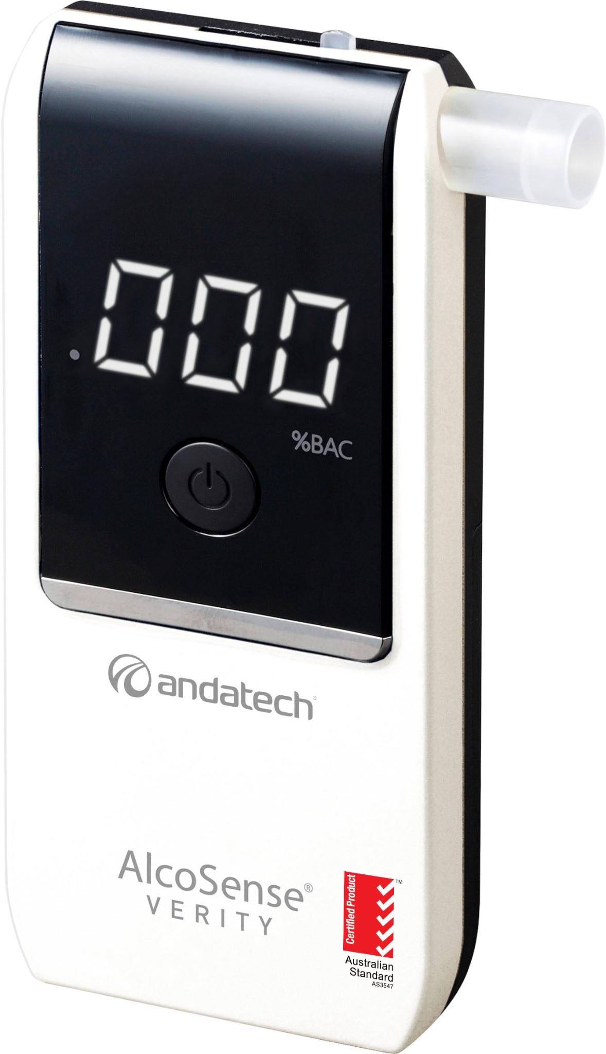 Andatech Alcosense Verity Personal Breathalyser (White)