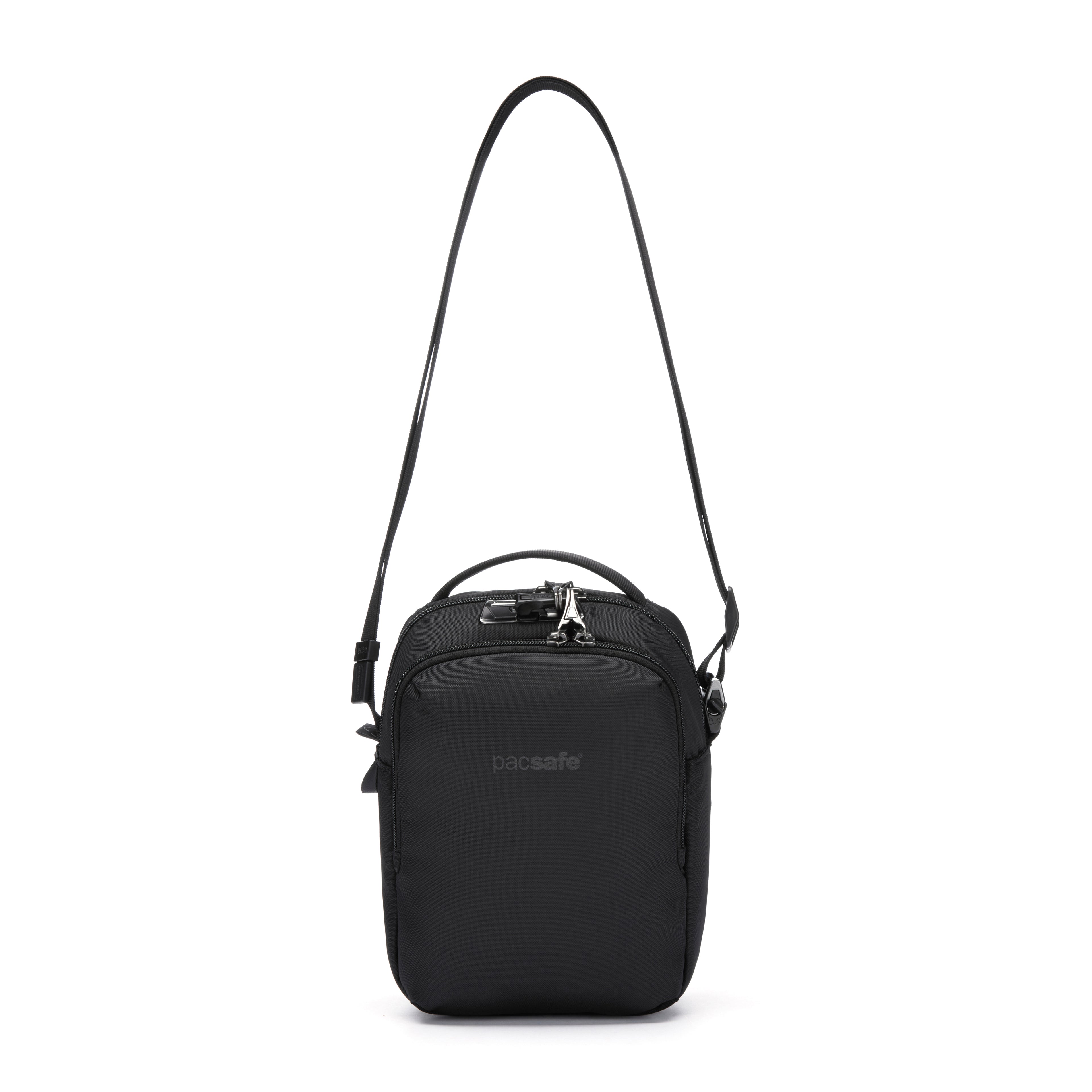 Pacsafe V Companion Crossbody - Jet Black