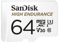 SanDisk High Endurance MicroSDXC 64GB Memory Card