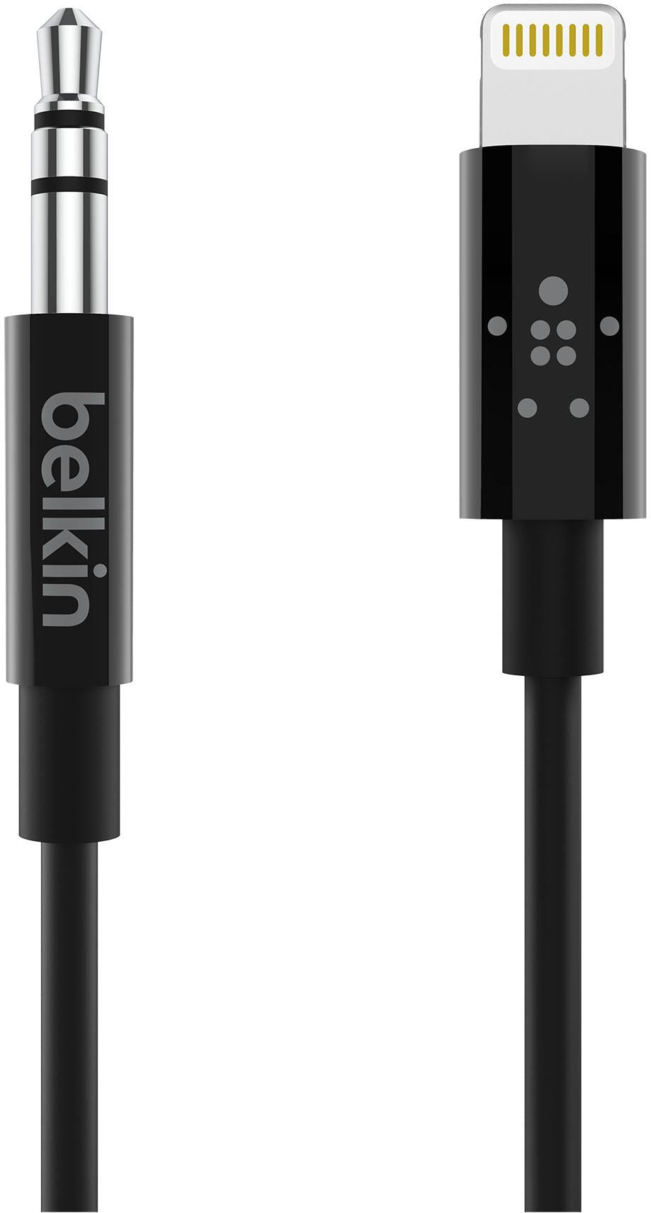 Belkin Lightning to 3.5mm Audio Cable 1M (Black)
