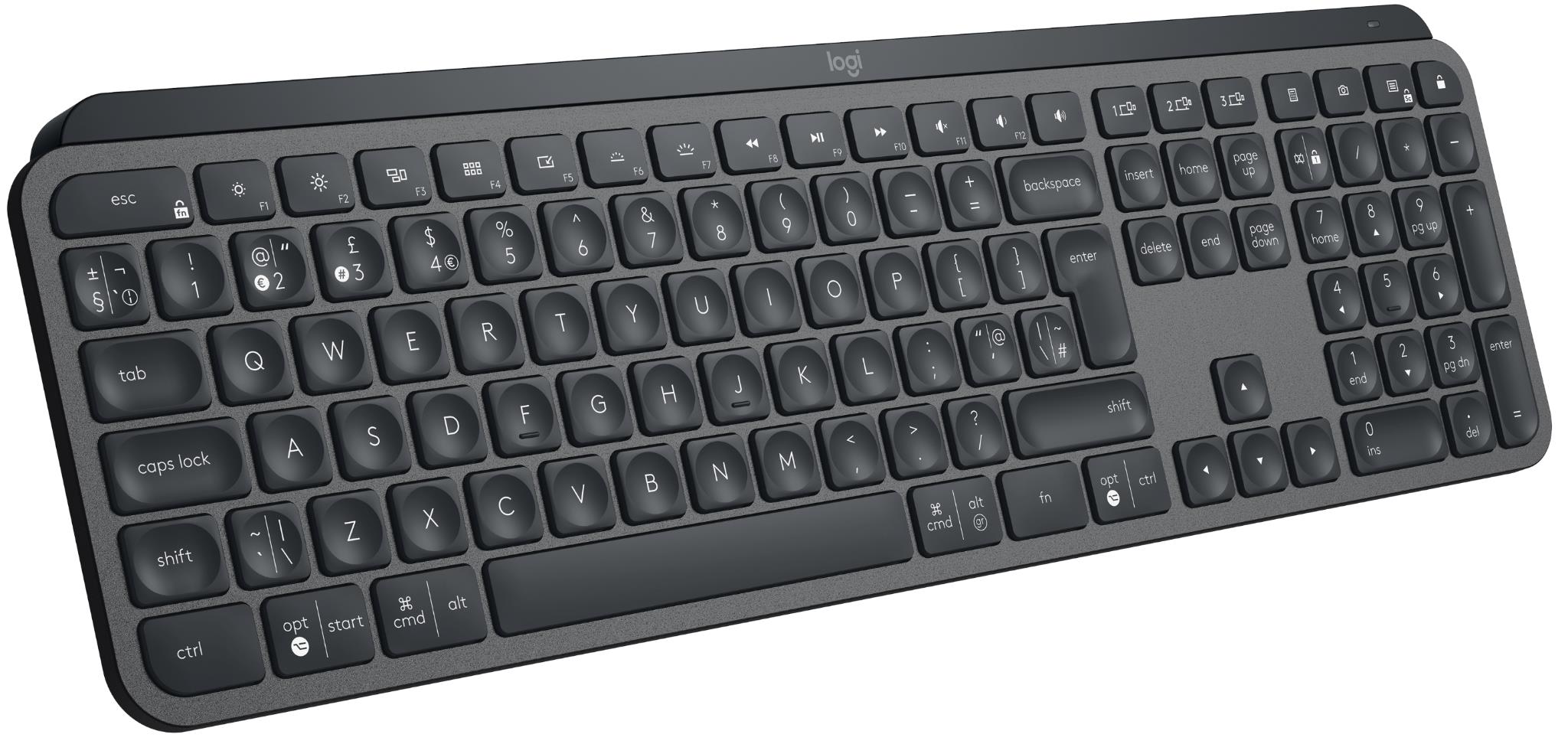 Logitech MX Keys S Advanced Wireless Illuminated Keyboard (Graphite)