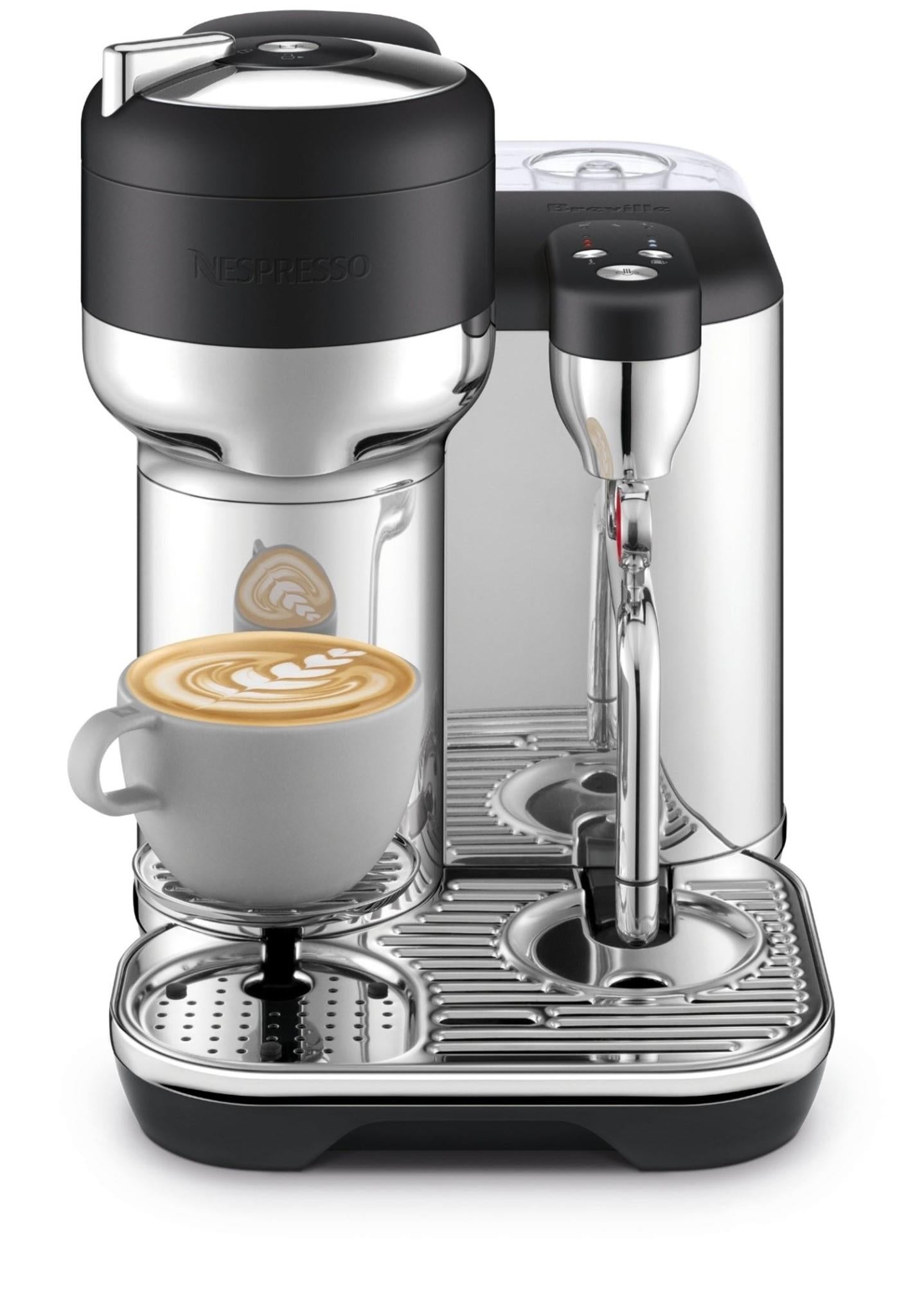 Breville Nespresso the Vertuo Creatista Coffee Machine (Black Truffle)