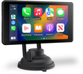 Kapture KPT-W51 Wireless 5' Apple Carplay Android Auto Navigation with  Dash Camera