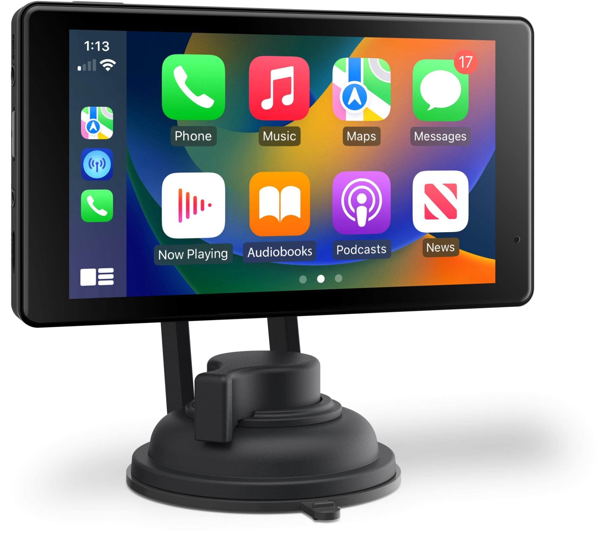 Kapture KPT-W51 Wireless 5' Apple Carplay Android Auto Navigation with  Dash Camera