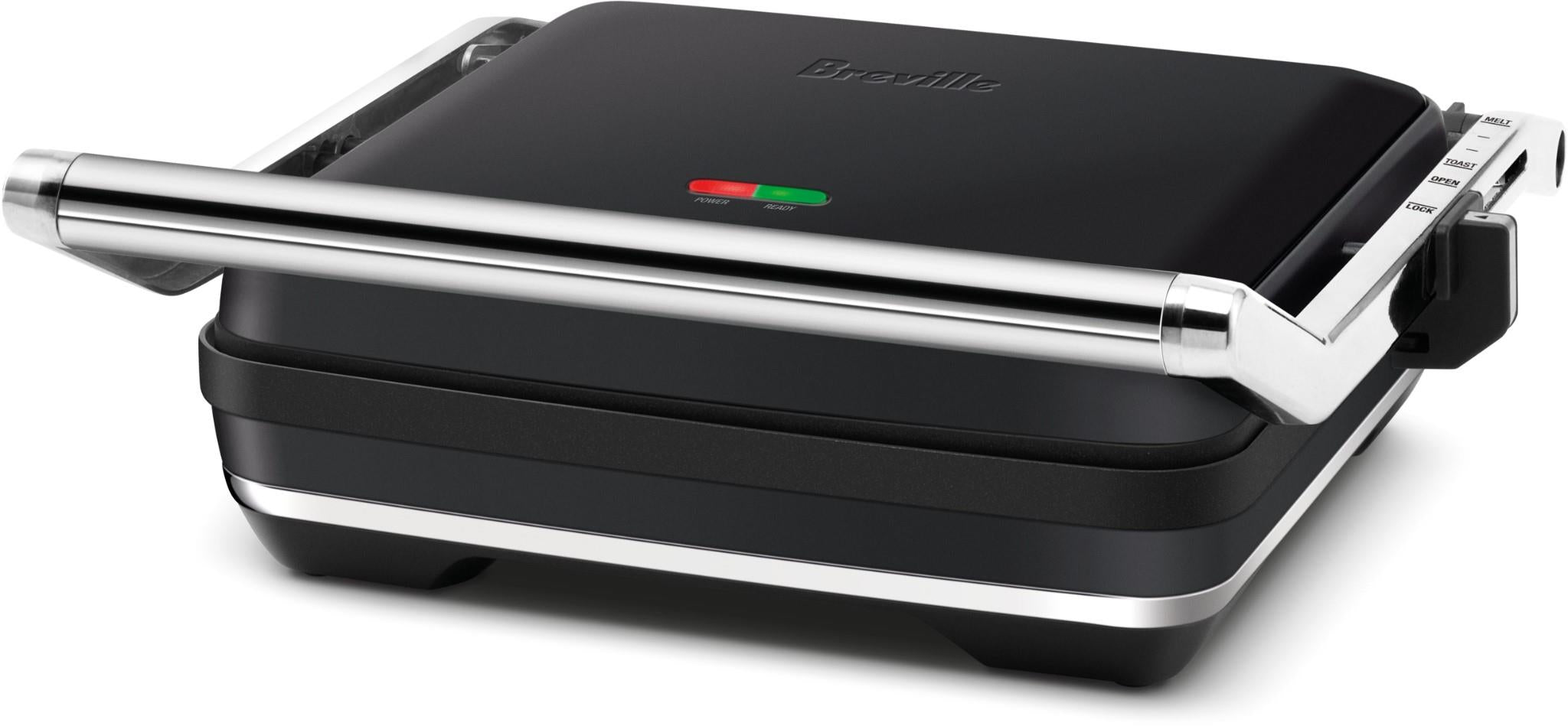 Breville the Toast & Melt 4 Slice Sandwich Grill (Black Truffle)