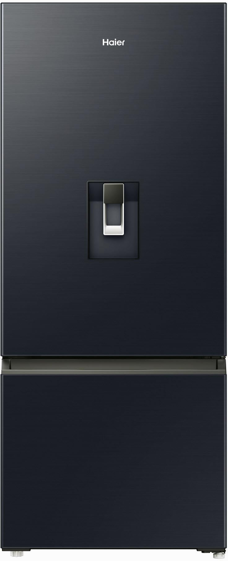Haier HRF420BHC 431L Bottom Mount Fridge with Water (Black)