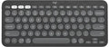 Logitech K380S Pebble Keys 2 Wireless Keyboard (Graphite)