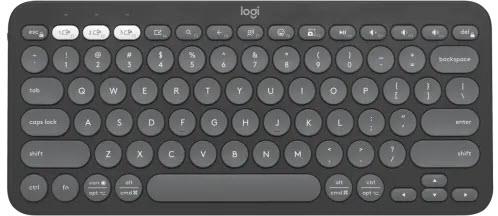Logitech K380S Pebble Keys 2 Wireless Keyboard (Graphite)