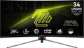 MSI MAG 345CQR 34' UWQHD 180Hz Curved Gaming Monitor