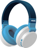 Moki Colourwave Wireless Over-Ear Headphones (Ocean Blue)