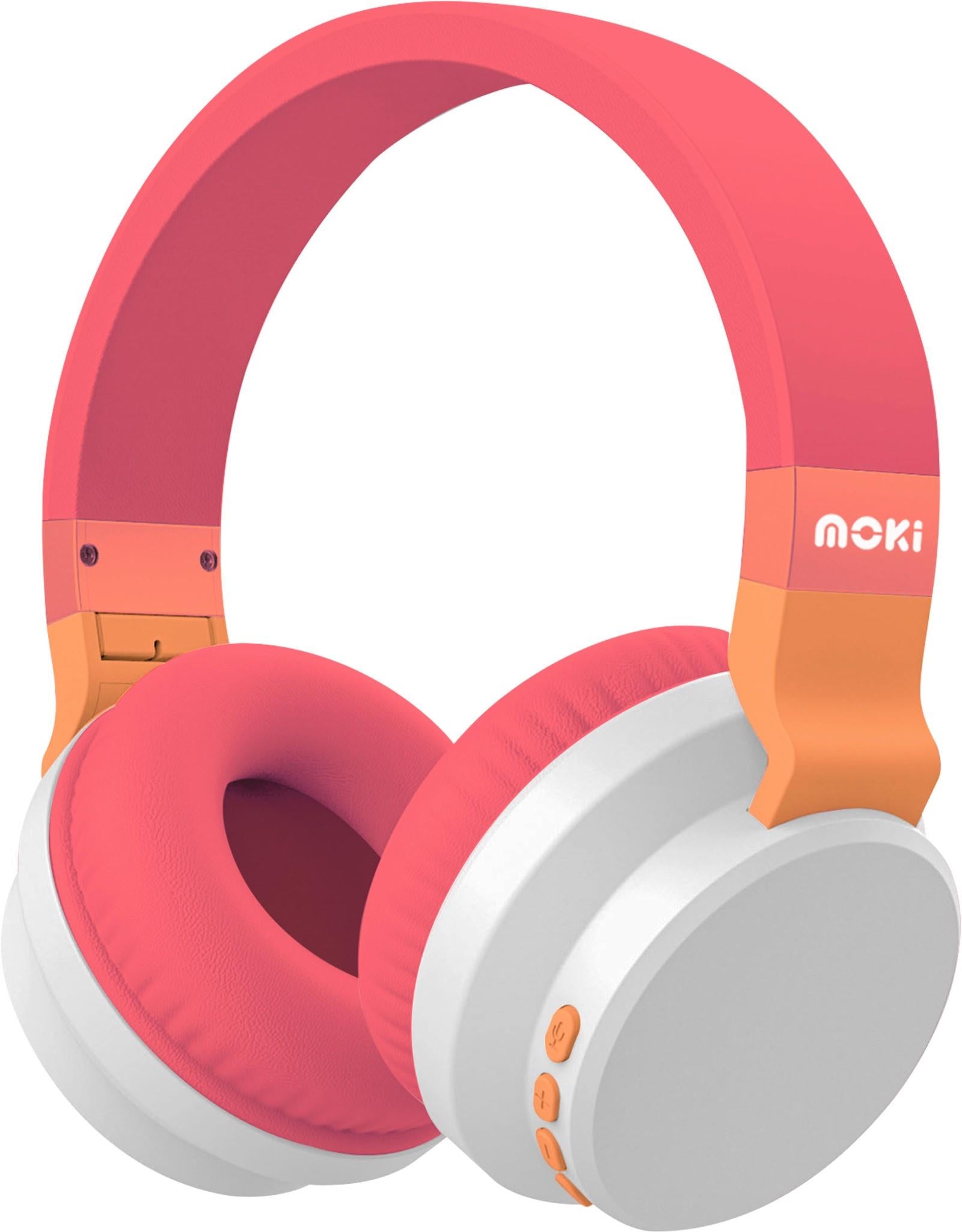 Moki Colourwave Wireless Over-Ear Headphones (Sunset)