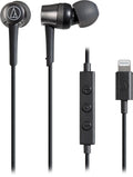 Audio Technica Lightning In-ear Headphones (Black)