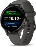 Garmin Venu 3S Sports Watch (Pebble Grey/Slate)