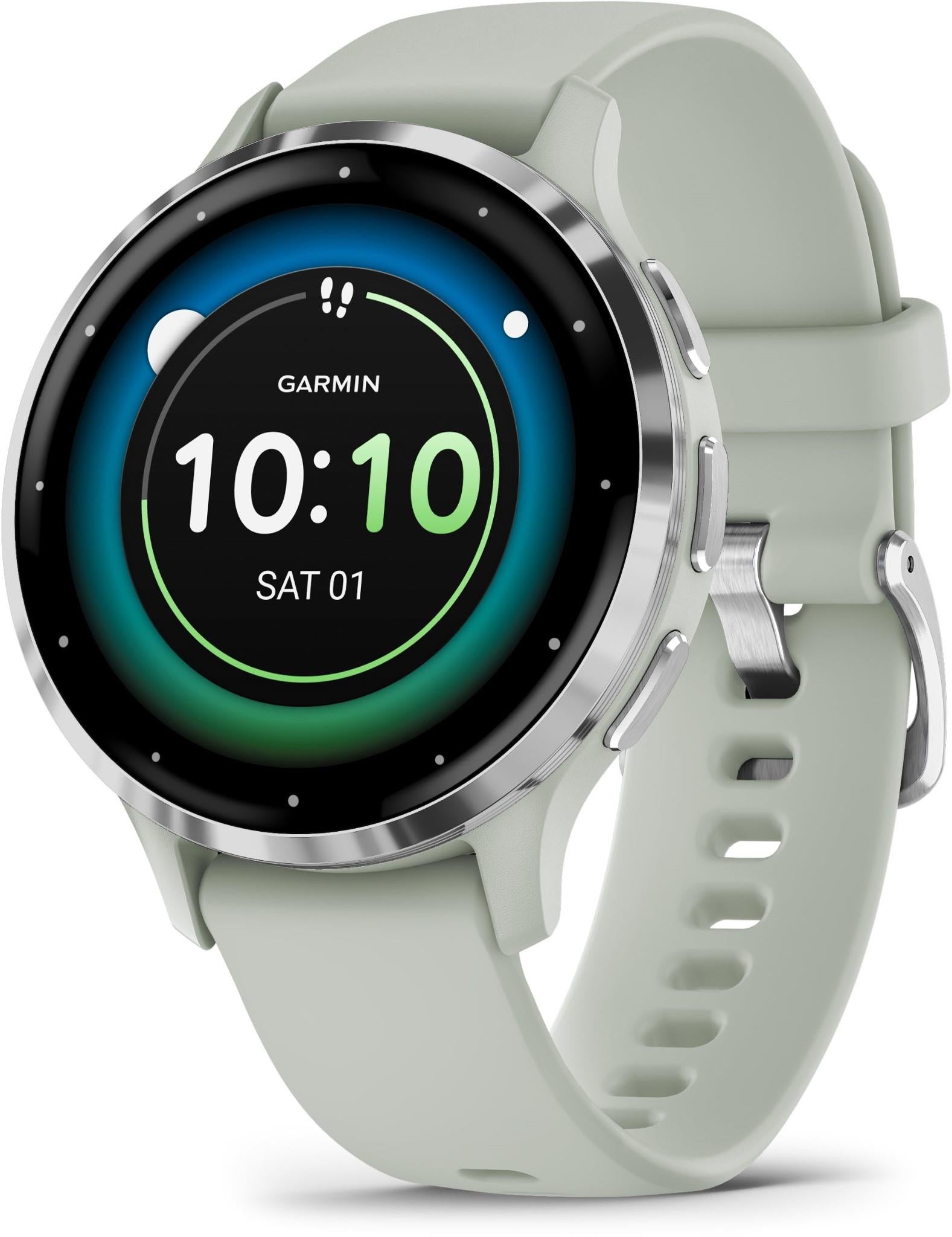 Garmin Venu 3S Sports Watch (Sage Grey/Silver)