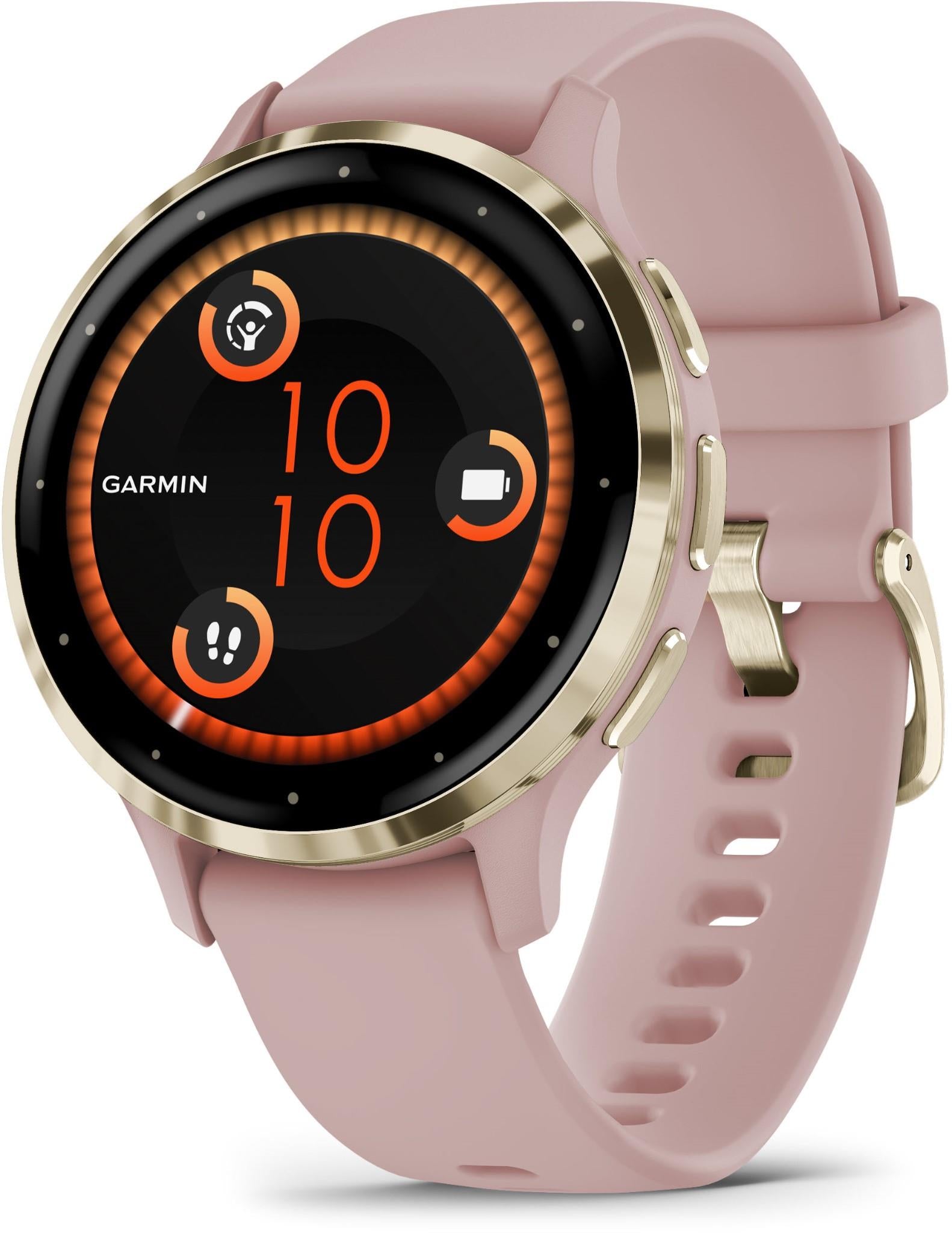 Garmin Venu 3S Sports Watch (Dust Rose/Soft Gold)