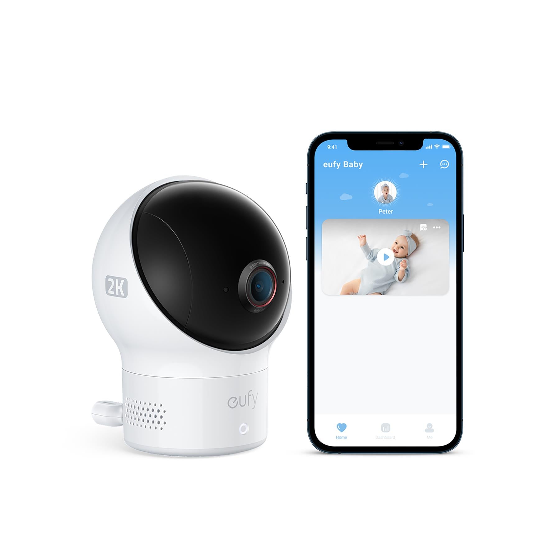 eufy Baby Wi-Fi 2K Baby Monitor