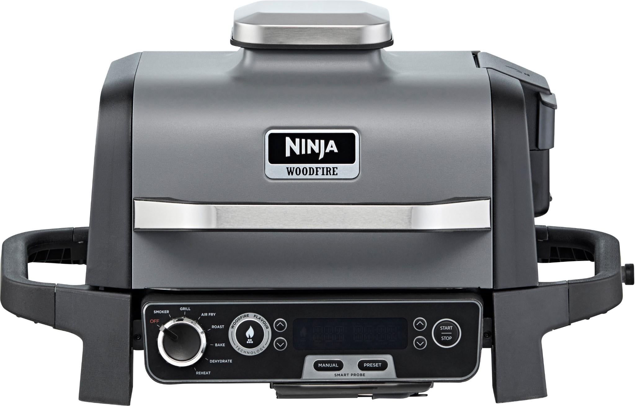 Ninja Woodfire Electric BBQ Grill & Smoker with Smart Probe