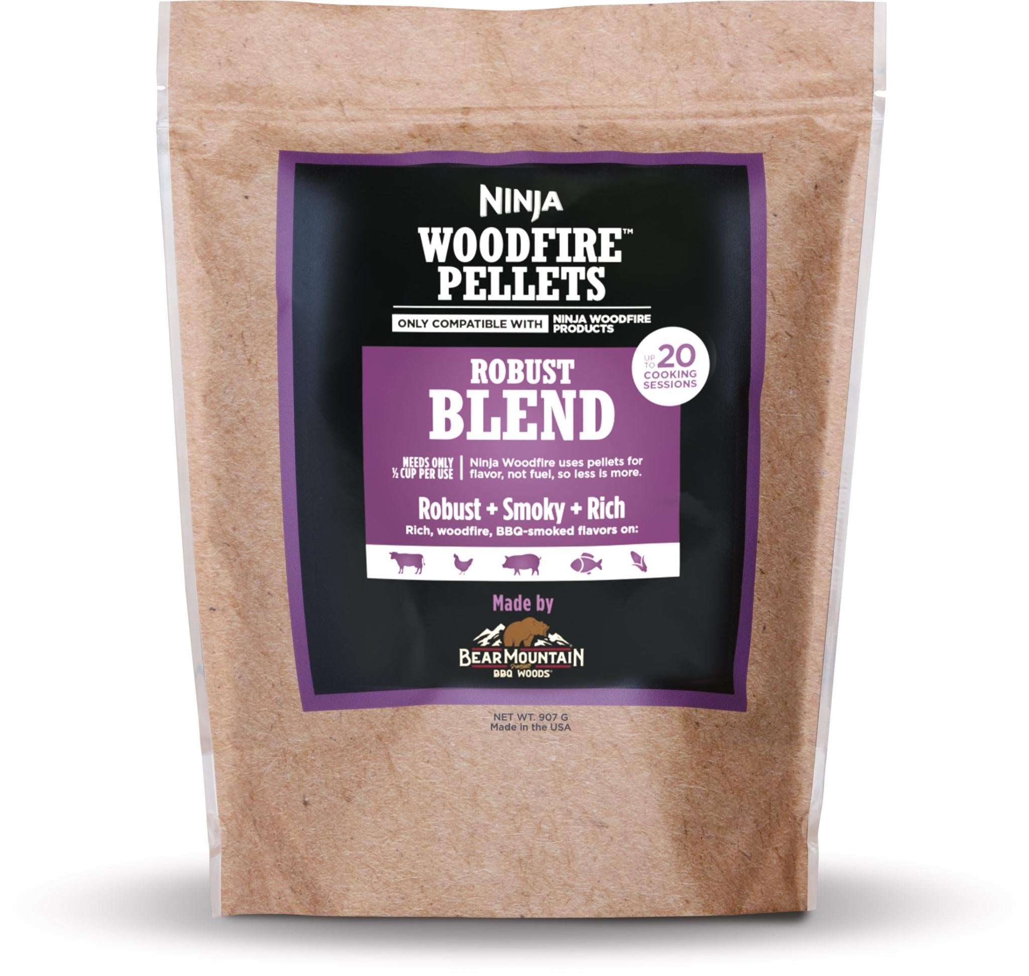 Ninja Woodfire Grill Robust Blend Pellets 900g