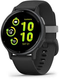 Garmin VivoActive 5 Smart Watch (Black/Slate)