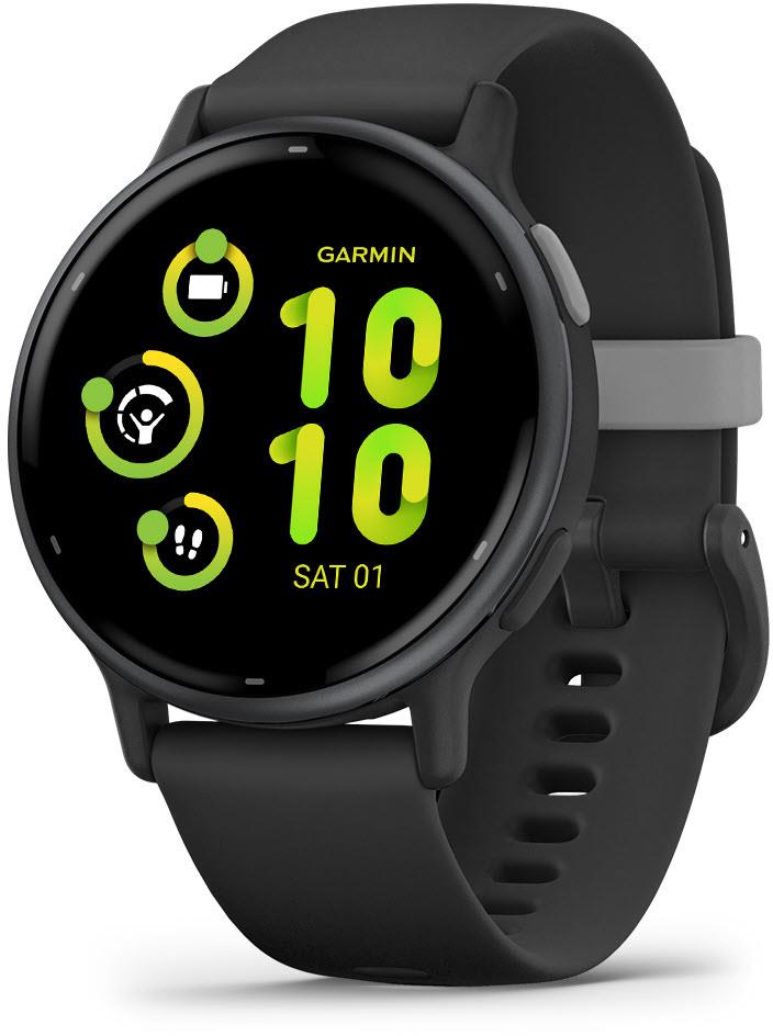 Garmin VivoActive 5 Smart Watch (Black/Slate)