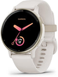 Garmin VivoActive 5 Smart Watch (Ivory/Cream Gold)