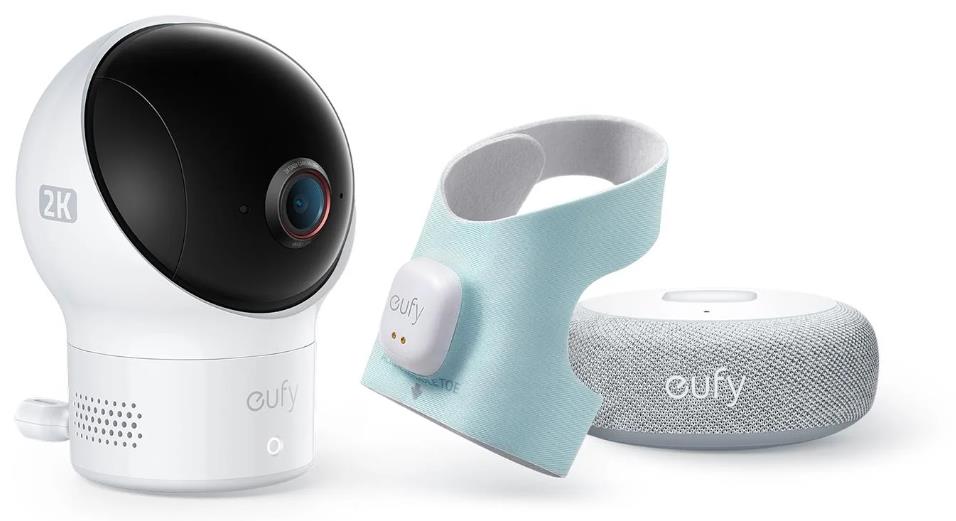 eufy Baby S340 Smart Sock Baby Monitor with Camera