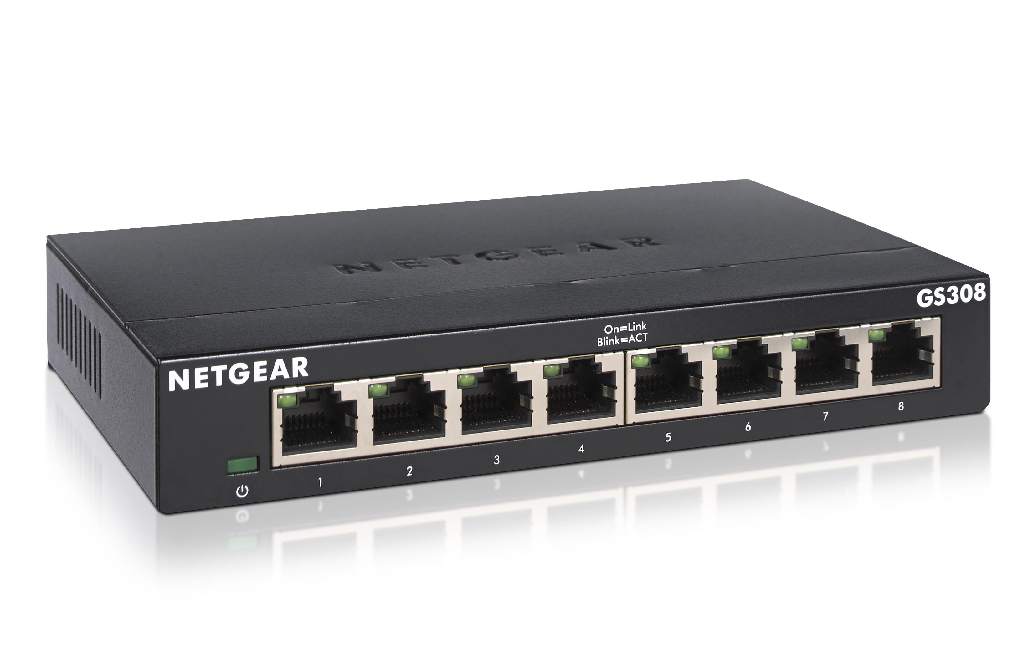 NETGEAR SOHO 8-port Gigabit Unmanaged Switch