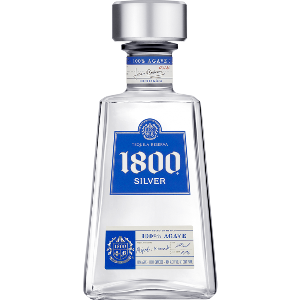 1800 Tequila Jose Cuervo Silver Blanco Tequila 700 ml