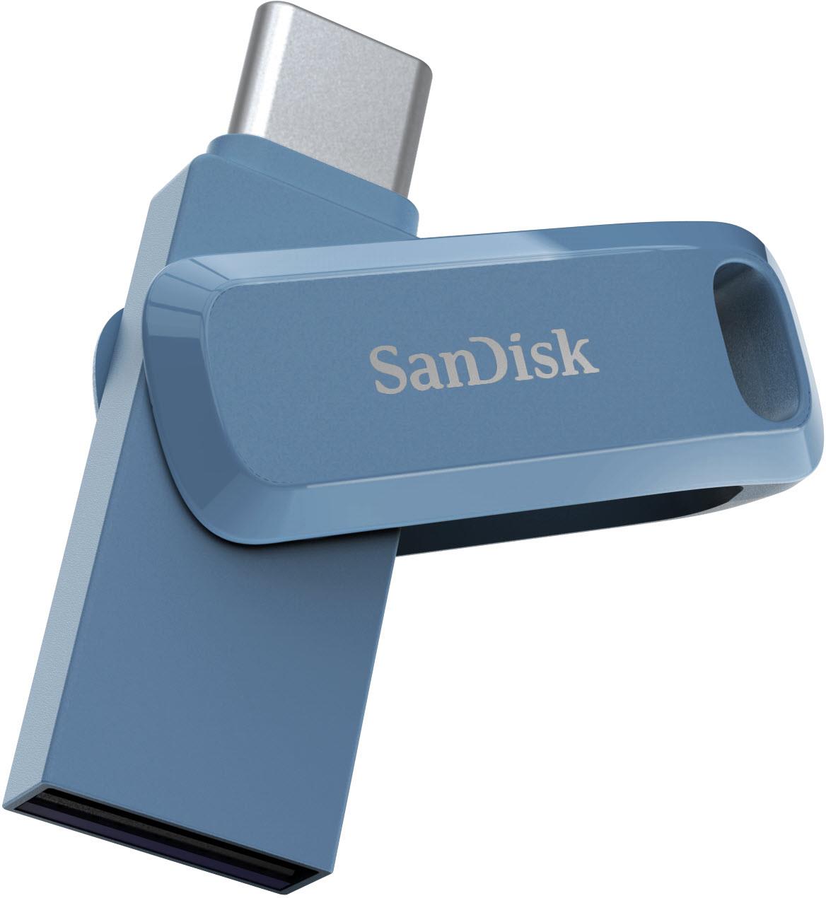SanDisk Ultra Dual Drive Go USB Type C 256GB Flash Drive(Blue)