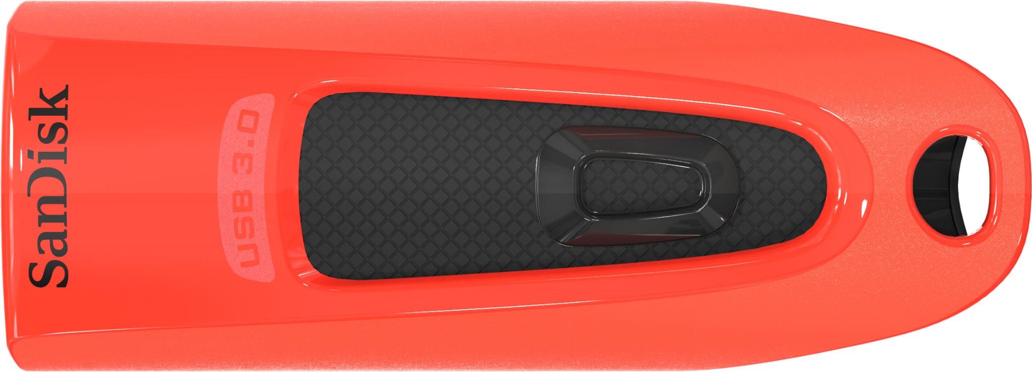 SanDisk Ultra USB 32GB 3.0 Flash Drive (Red)