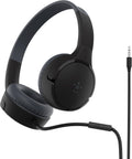 Belkin SOUNDFORM Mini Wired On-Ear Headphones for Kids (Black)