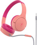 Belkin SOUNDFORM Mini Wired On-Ear Headphones for Kids (Pink)