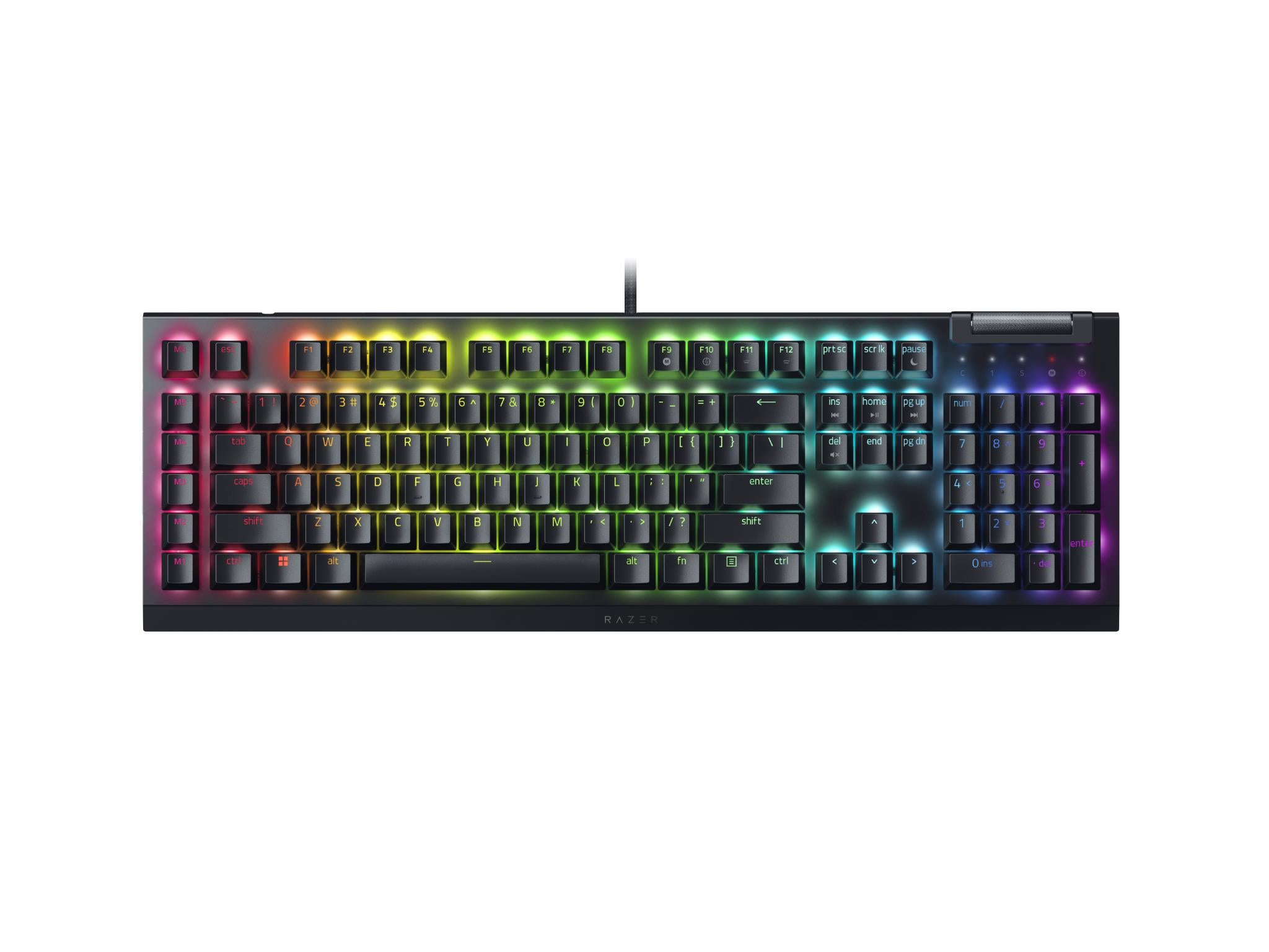Razer BlackWidow V4 X Mechanical Gaming Keyboard (Green Switch)