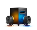 SteelSeries Arena 7 Immersive 2.1 Gaming Speaker System with Reactive Illumination