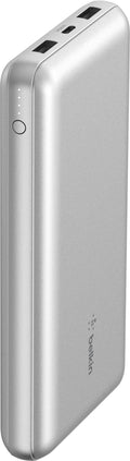 Belkin BoostUp Charge 15W 20K USB-C Power Bank (Silver)