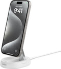 Belkin BoostCharge Pro Convertible Magnetic Qi2 Charging Stand (White)