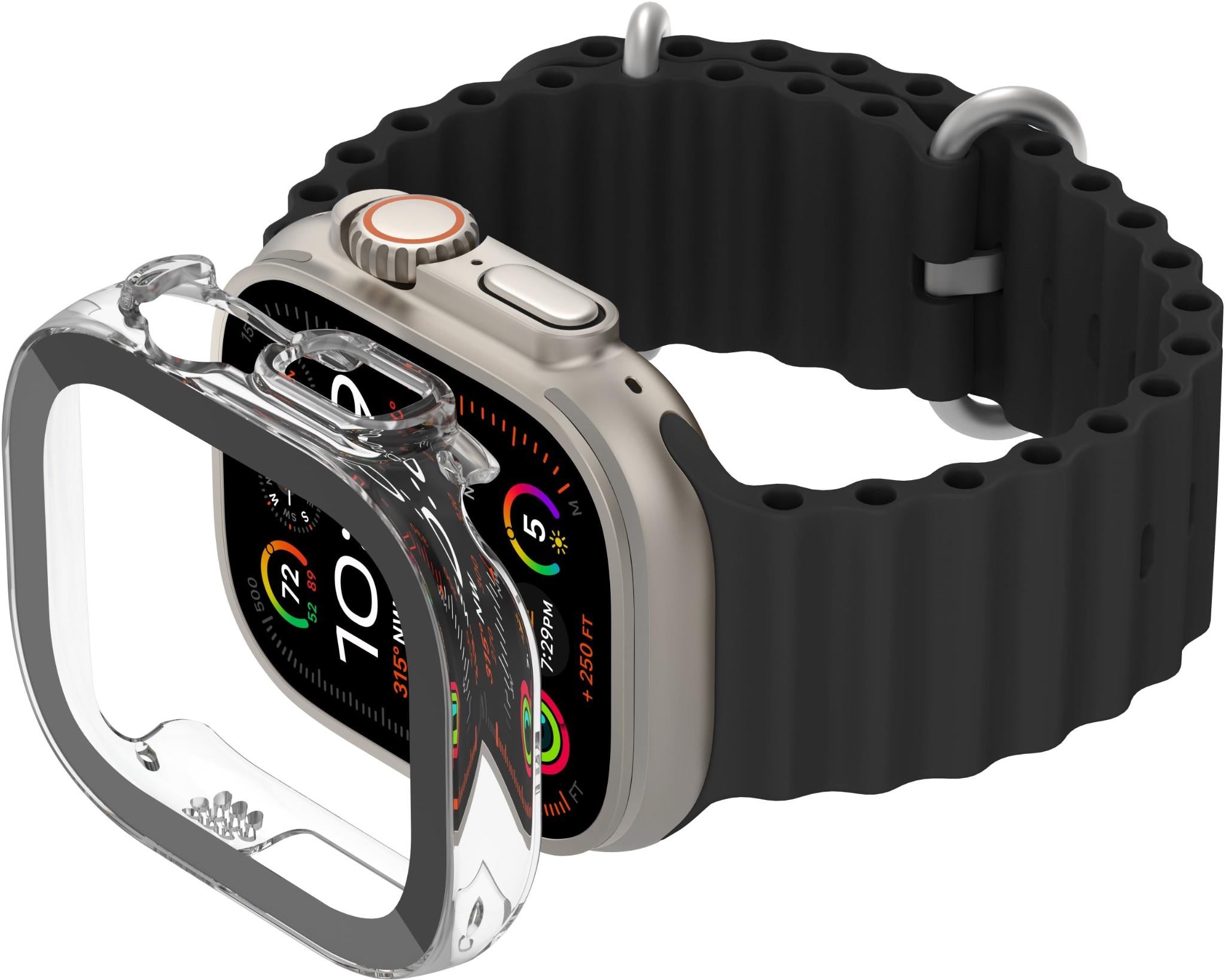 Belkin ScreenForce TemperedCurve 2-in-1 Screen Protector + Bumper for Apple Watch Ultra/Ultra 2