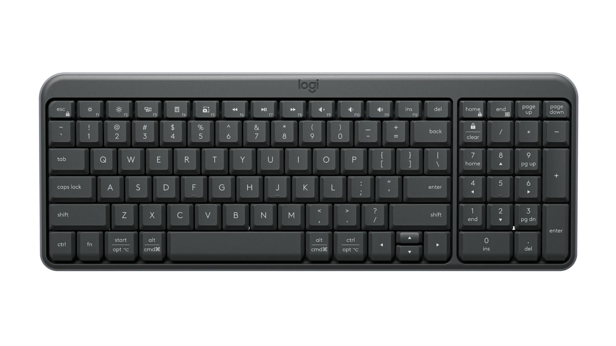 Logitech K250 Bluetooth Keyboard (Graphite)