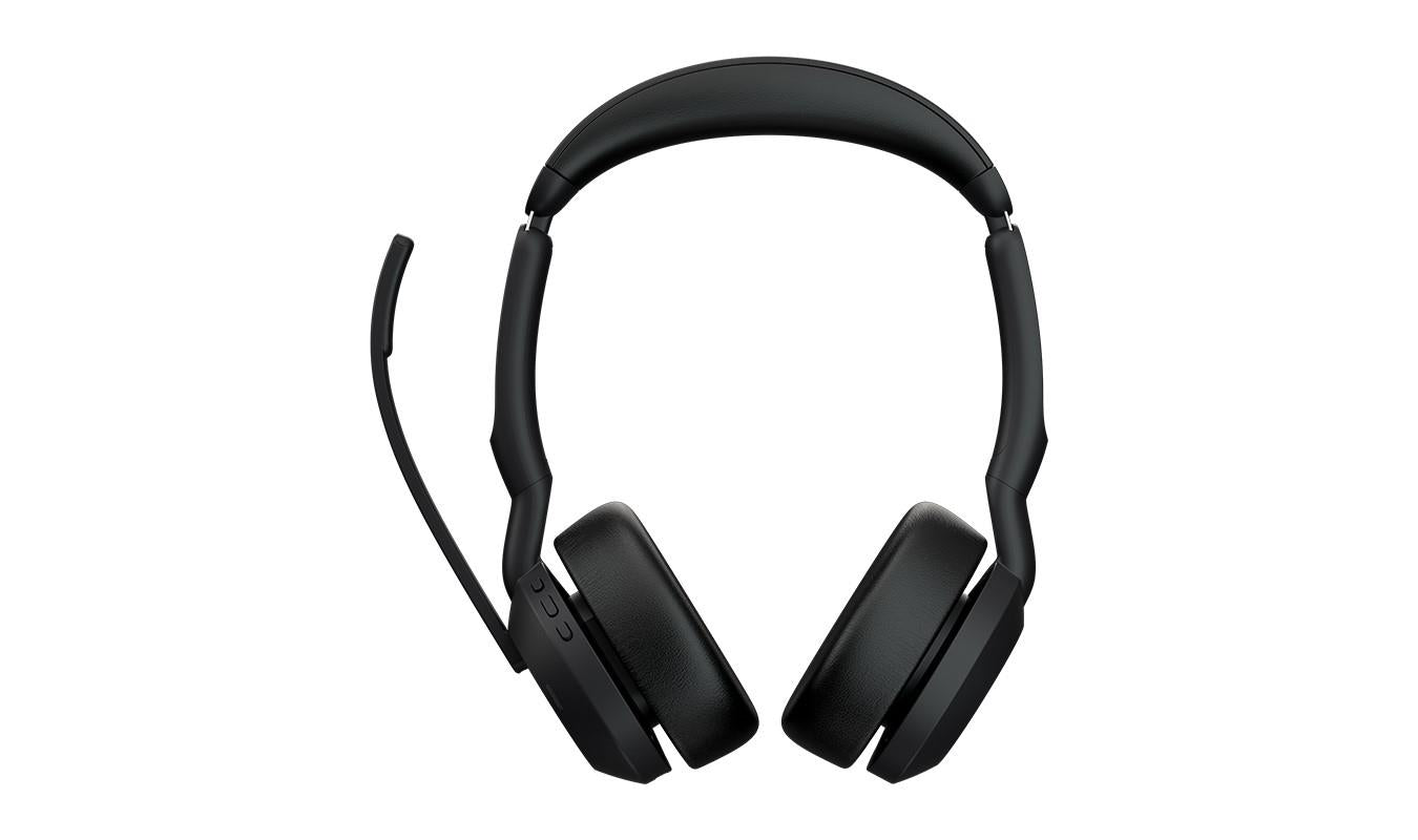Jabra 25599-999-899 Wireless Evolve2 55 MS Stereo Bluetooth ANC Headset USB-C