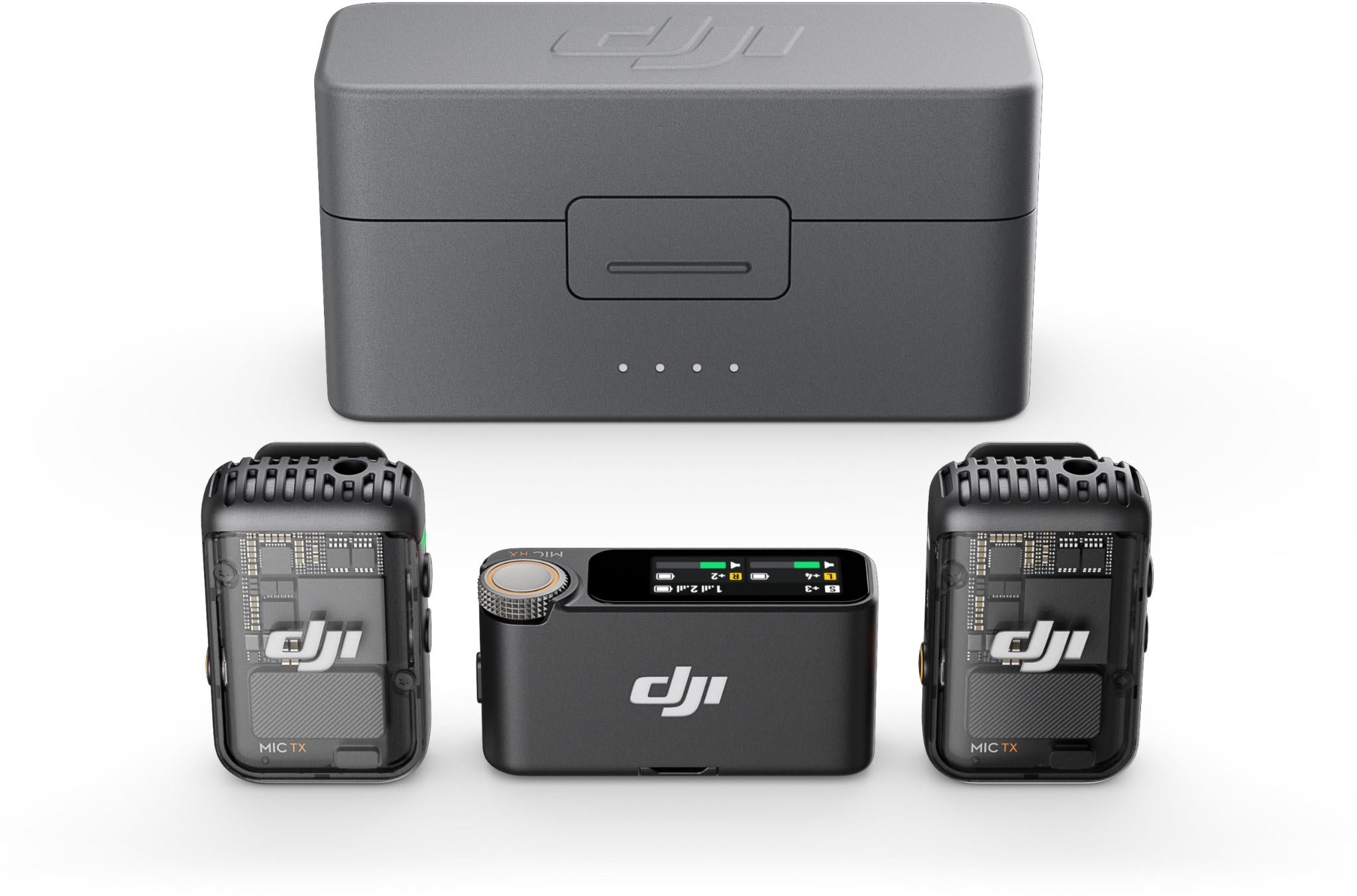 DJI Mic 2 Digital Wireless Dual Microphone Kit with Charging Case