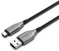 Cygnett Armoured USB-C to USB-A Cable 2M (Black)