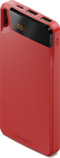 Cygnett Boost 10K V4 Power Bank (Red)