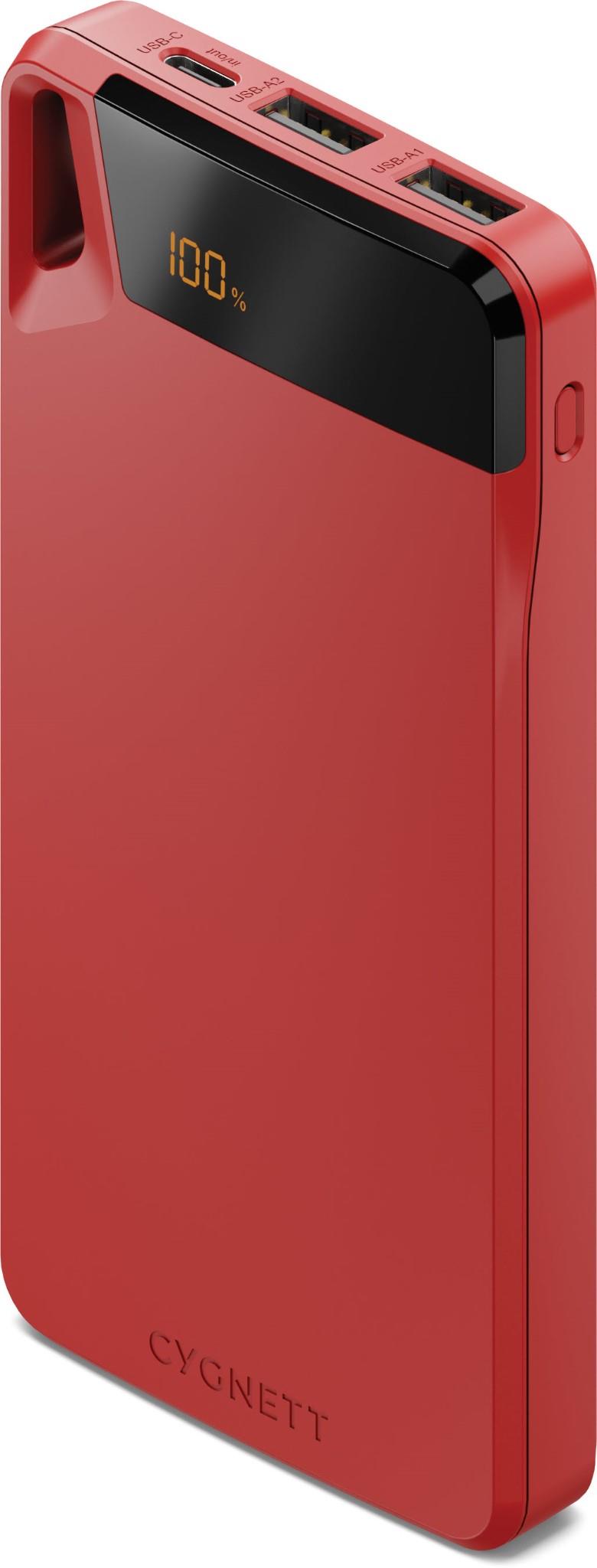 Cygnett Boost 10K V4 Power Bank (Red)