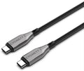 Cygnett Armoured USB-C to USB-C Cable 3M (Black)