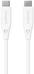 Cygnett Charge & Connect USB-C to USB-C 2.0 Cable V2 2.2m (White)