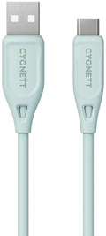Cygnett Charge & Connect USB-C to USB-A 2.0 Cable V2 1.2m (Green)