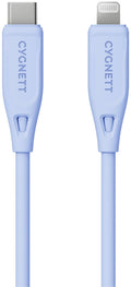 Cygnett Charge & Connect Lightning to USB-C Cable V2 1.2m (Blue)
