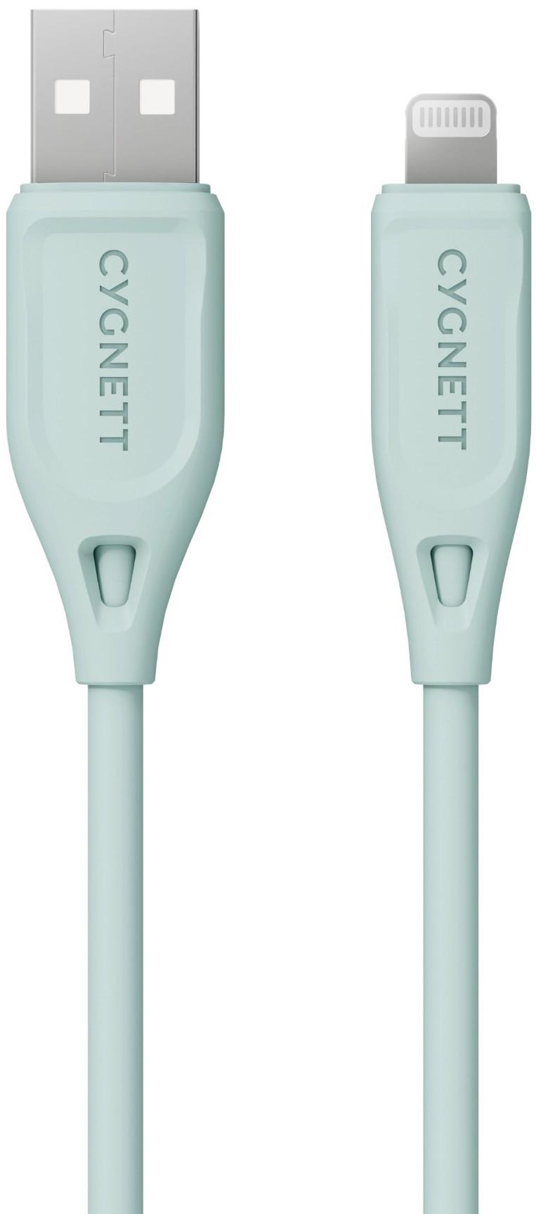 Cygnett Charge & Connect Lightning to USB-A Cable V2 1.2m (Green)