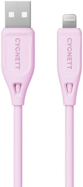 Cygnett Charge & Connect Lightning to USB-A Cable V2 1.2m (Pink)